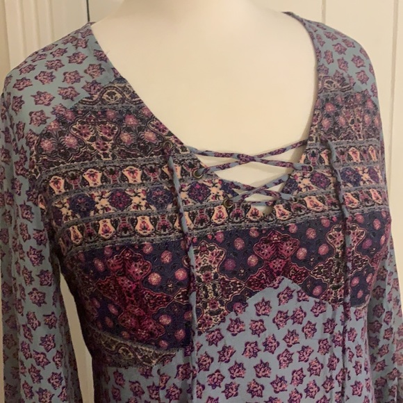 Long Sleeve Boho Dress - Picture 6 of 6